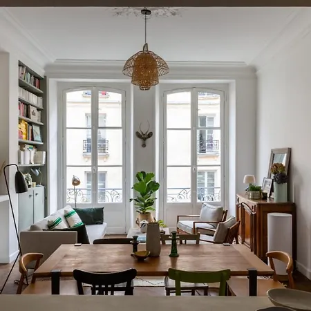 Apartamento Charming Design Apt With Balcony In Paris