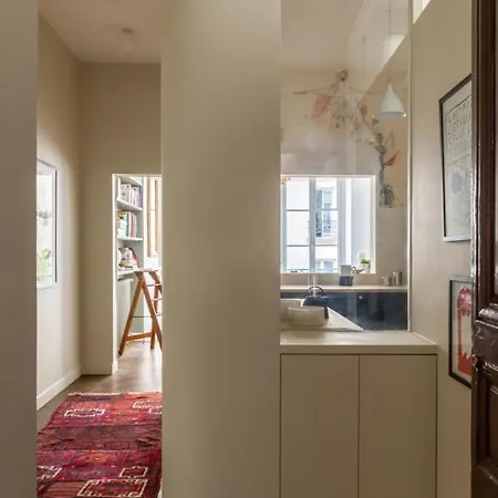 Apartamento Charming Design Apt With Balcony In Paris
